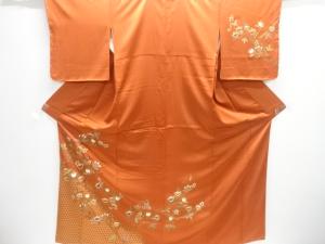 金彩蛇籠に橘模様訪問着